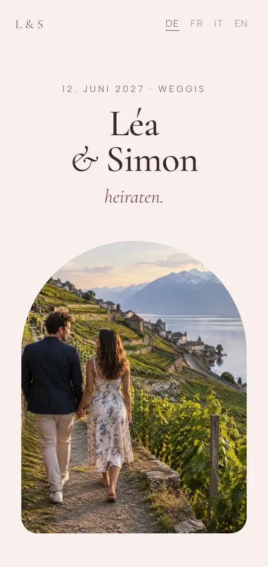 Gästeseite im Stil Lugano